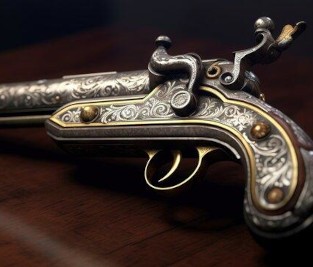 Image: Antique Pistols